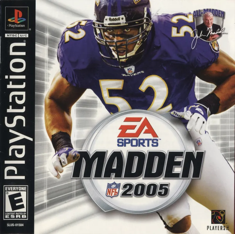 Madden NFL 2005 box art
