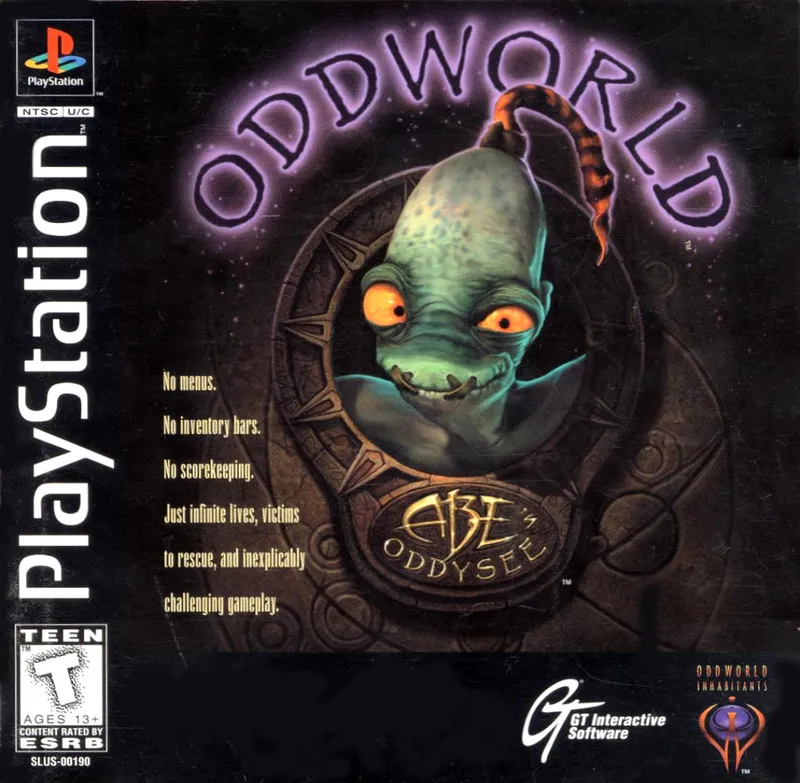 Oddworld: Abe's Oddysee box art