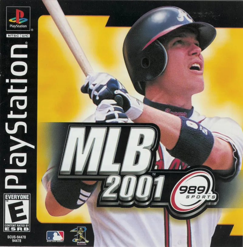 MLB 2001 box art