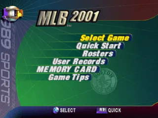 MLB 2001 screenshot