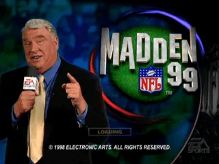 Backdrop artwork for Madden NFL 99