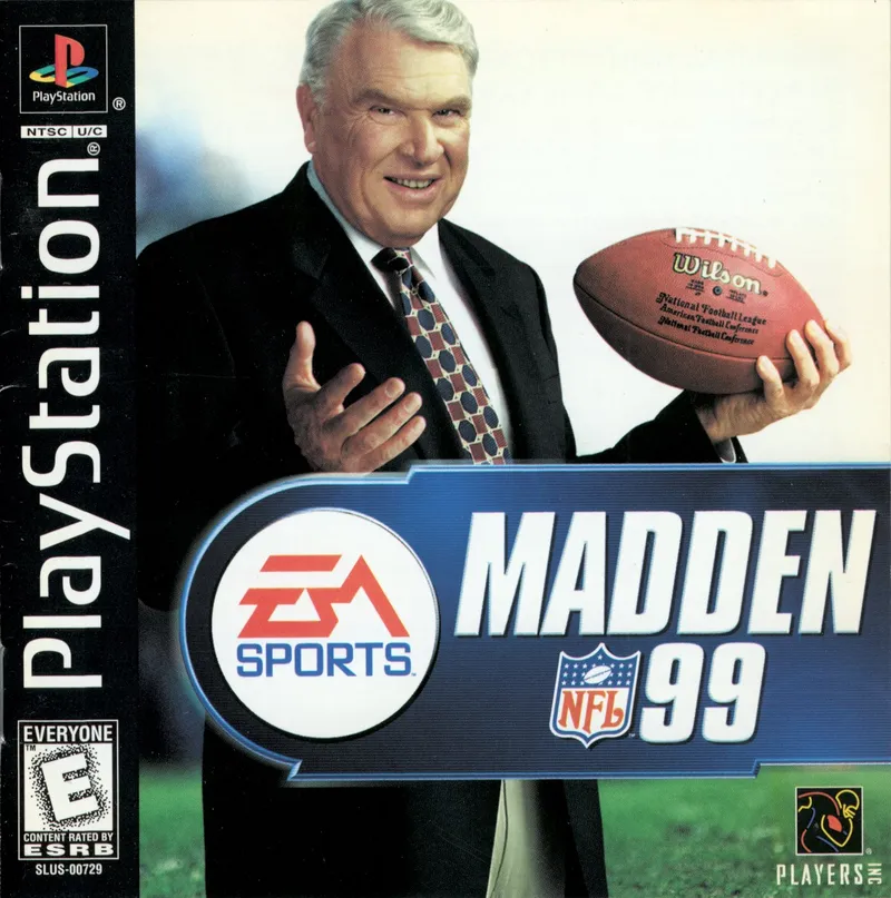 Madden NFL 99 box art