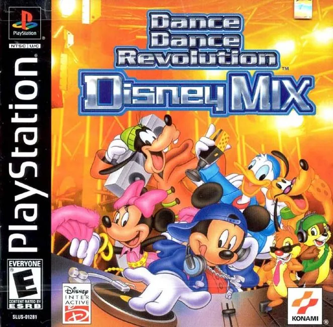 Dance Dance Revolution: Disney Mix box art