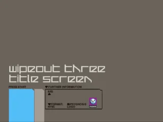 Wipeout 3 screenshot