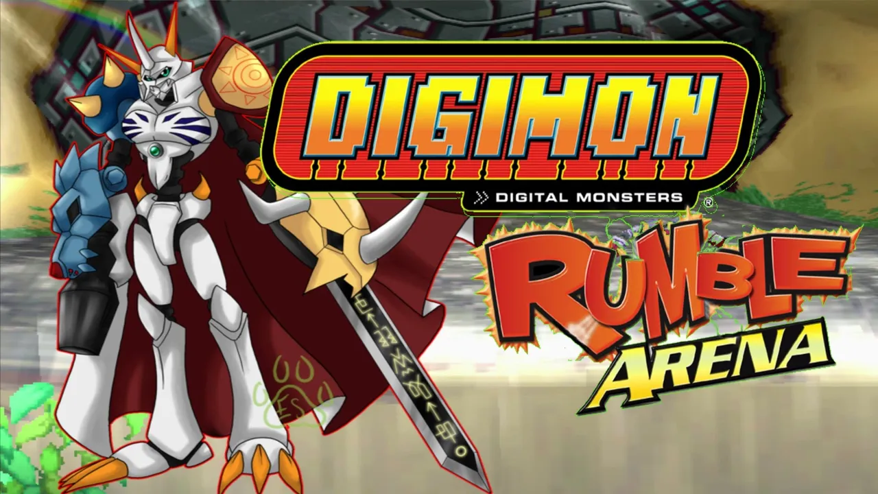 Backdrop artwork for Digimon Rumble Arena