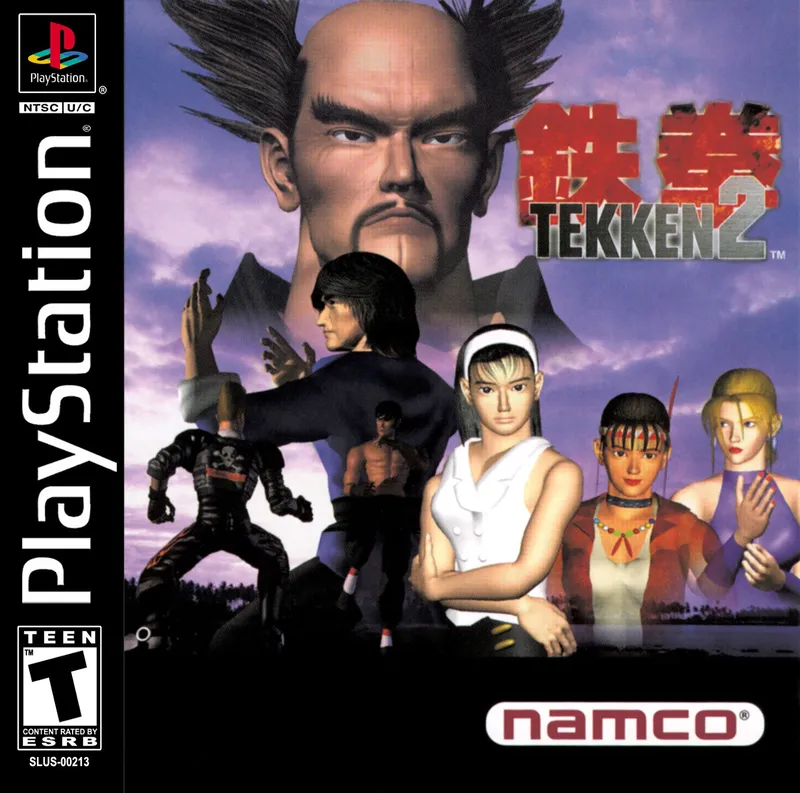 Tekken 2 box art