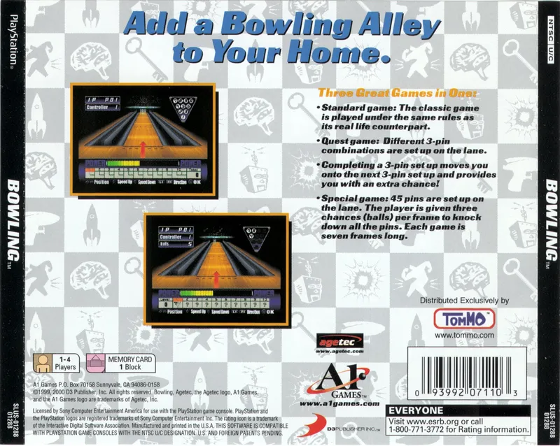 Bowling box back