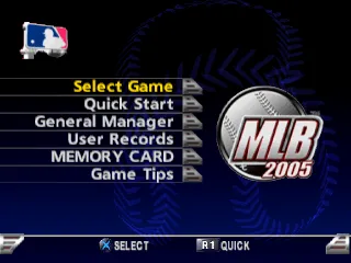 Backdrop artwork for MLB 2005