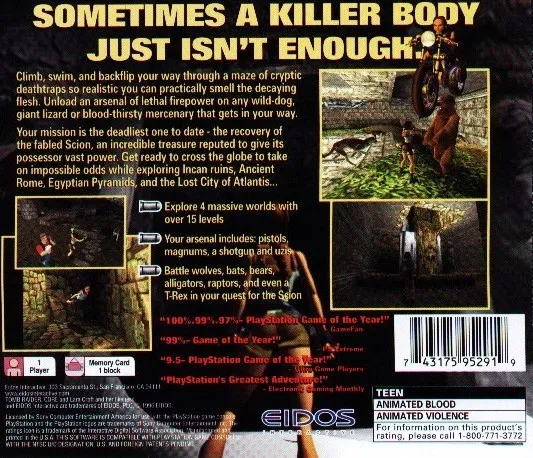 Tomb Raider box back