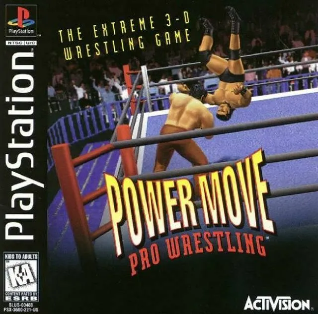 Power Move Pro Wrestling box art