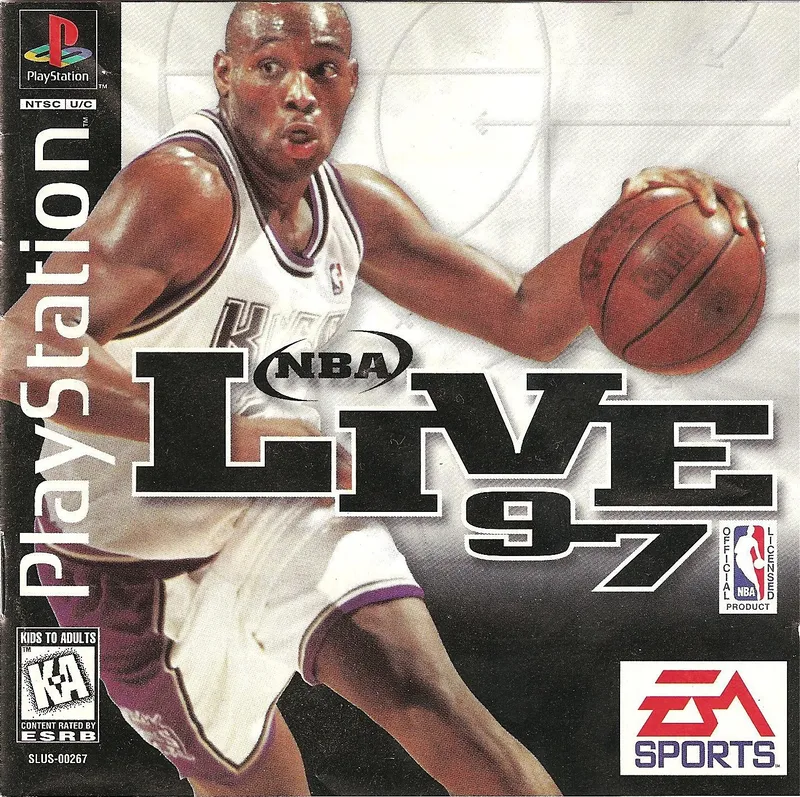 NBA Live 97 box art