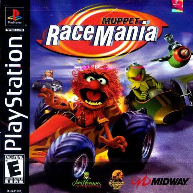 Muppet RaceMania box art