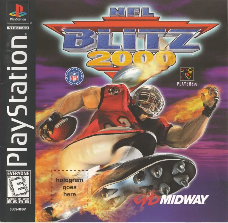 NFL Blitz 2000 box art