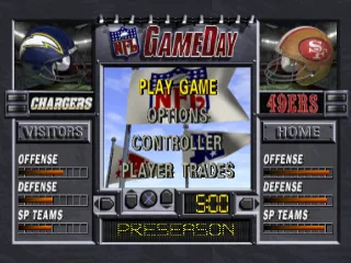 Backdrop artwork for NFL GameDay