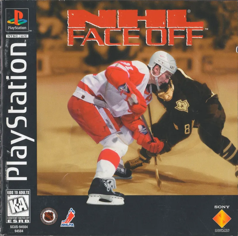 NHL FaceOff box art