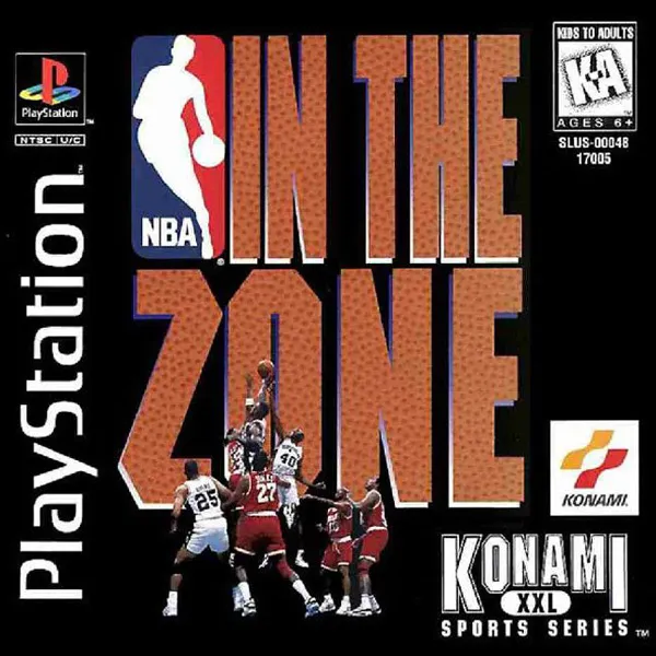 NBA In the Zone box art