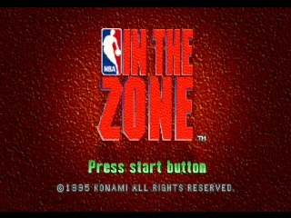 NBA In the Zone screenshot