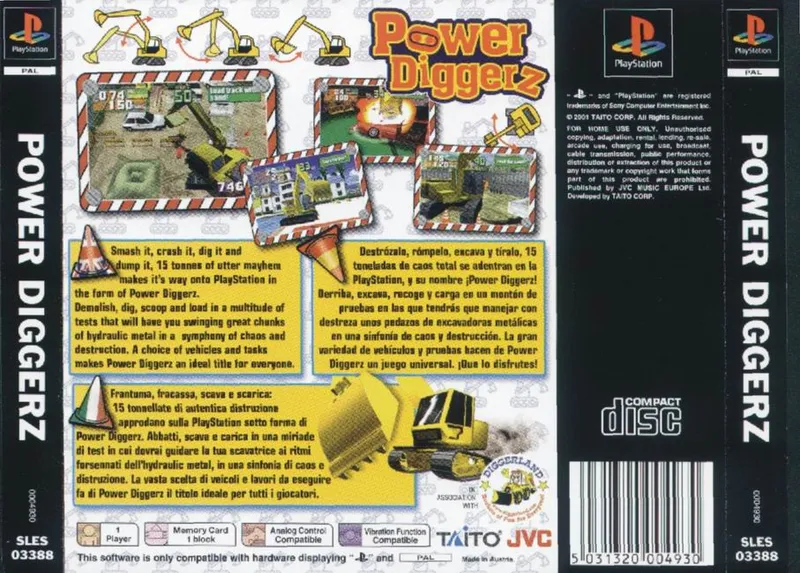 Power Shovel box back
