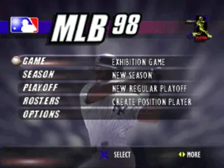 Backdrop artwork for MLB 98