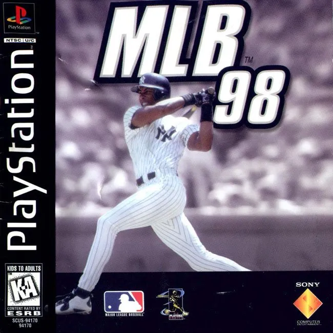 MLB 98 box art