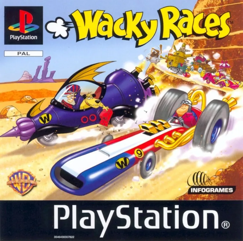 Wacky Races box art