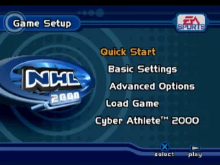 Backdrop artwork for NHL 2000