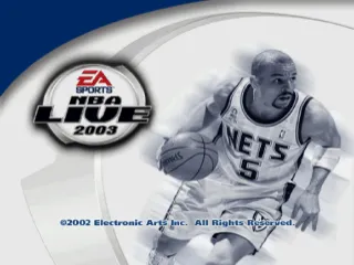 Backdrop artwork for NBA Live 2003
