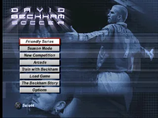 David Beckham Soccer screenshot