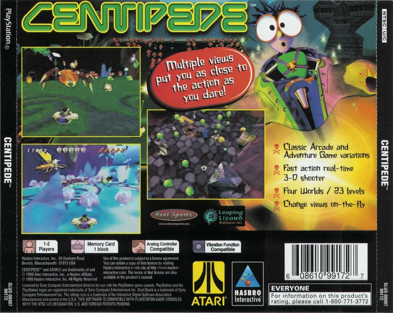 Centipede box back