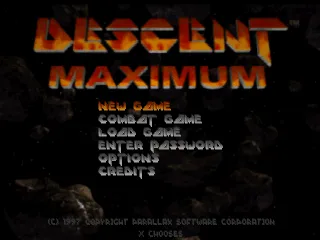 Backdrop artwork for Descent Maximum