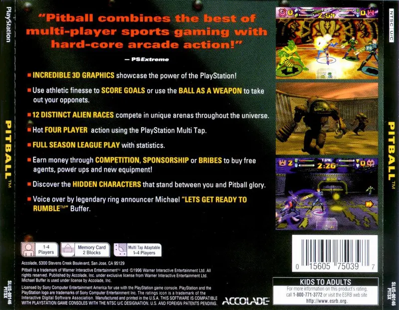 Pitball box back
