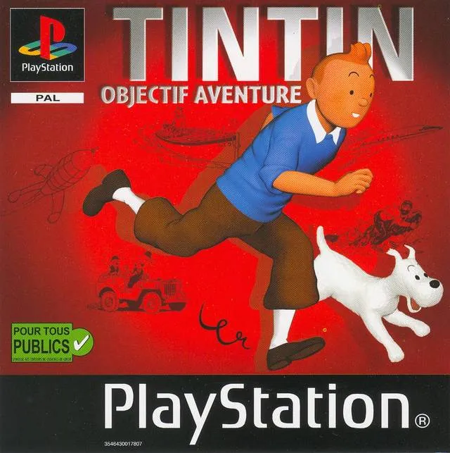 TinTin: Destination Adventure box art