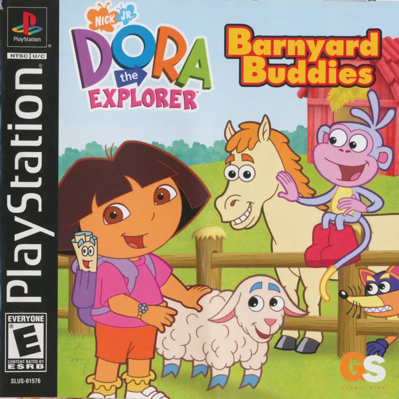 Dora the Explorer: Barnyard Buddies box art