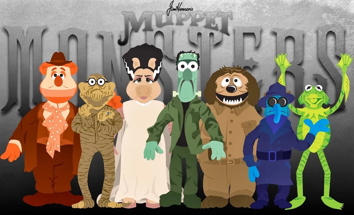 Backdrop artwork for Muppet Monster Adventure