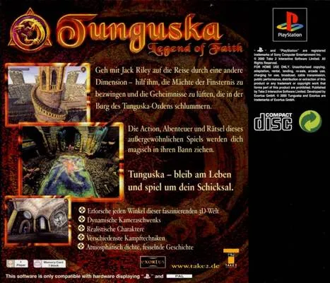 Tunguska: Legend of Faith box back