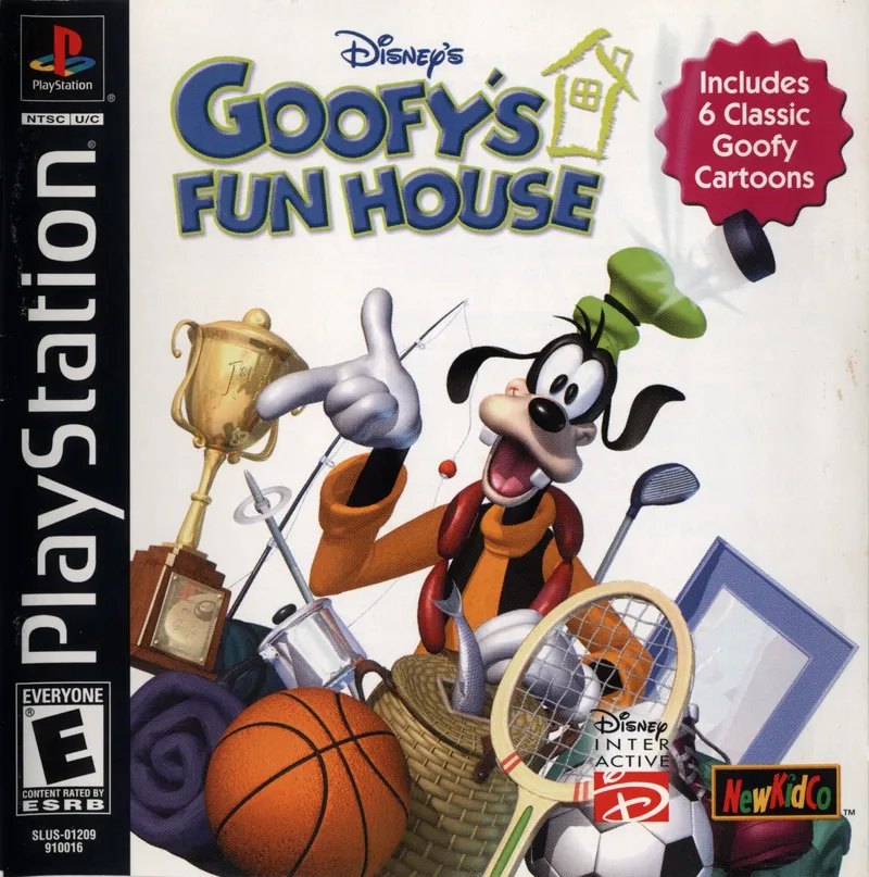 Disney's Goofy's Fun House box art