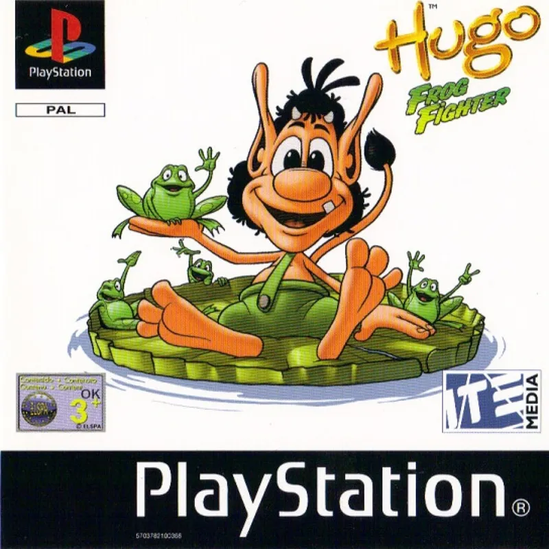 Hugo Frog Fighter box art