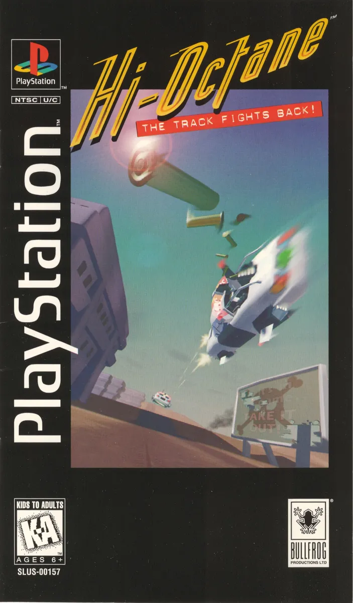 Hi-Octane The Track Fights Back! box art