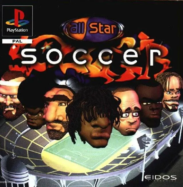 All Star Soccer cover art for Sony Playstation