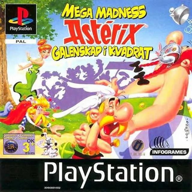Astérix: Mega Madness box art