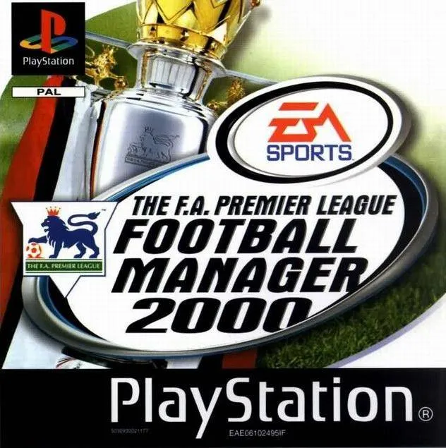 The F.A. Premier League Football Manager 2000 box art