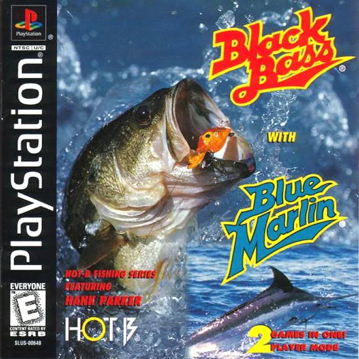 Black Bass with Blue Marlin box art