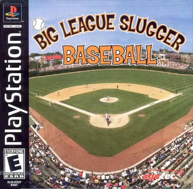 Big League Slugger Baseball cover art for Sony Playstation