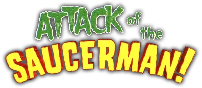 Attack of the Saucerman! logo