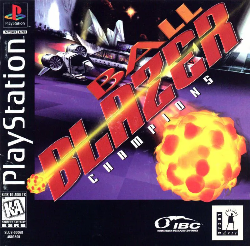 Ballblazer Champions cover art for Sony Playstation