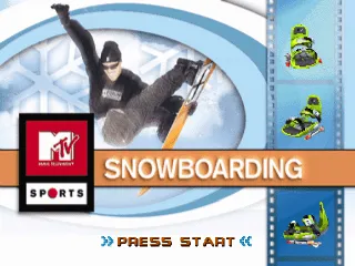 Backdrop artwork for MTV Sports: Snowboarding