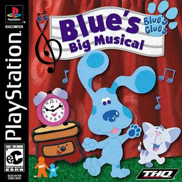 Blue's Clues: Blue's Big Musical box art