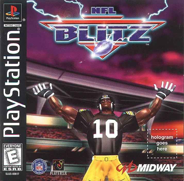 NFL Blitz box art