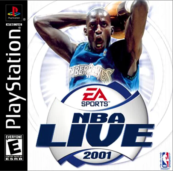 NBA Live 2001 box art