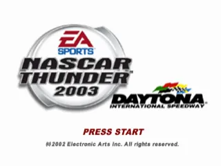 Backdrop artwork for NASCAR Thunder 2003